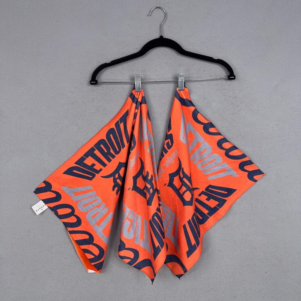Kanata Detroit Tigers Rally Towel Men OS Orange Graphic Sporty Gameday